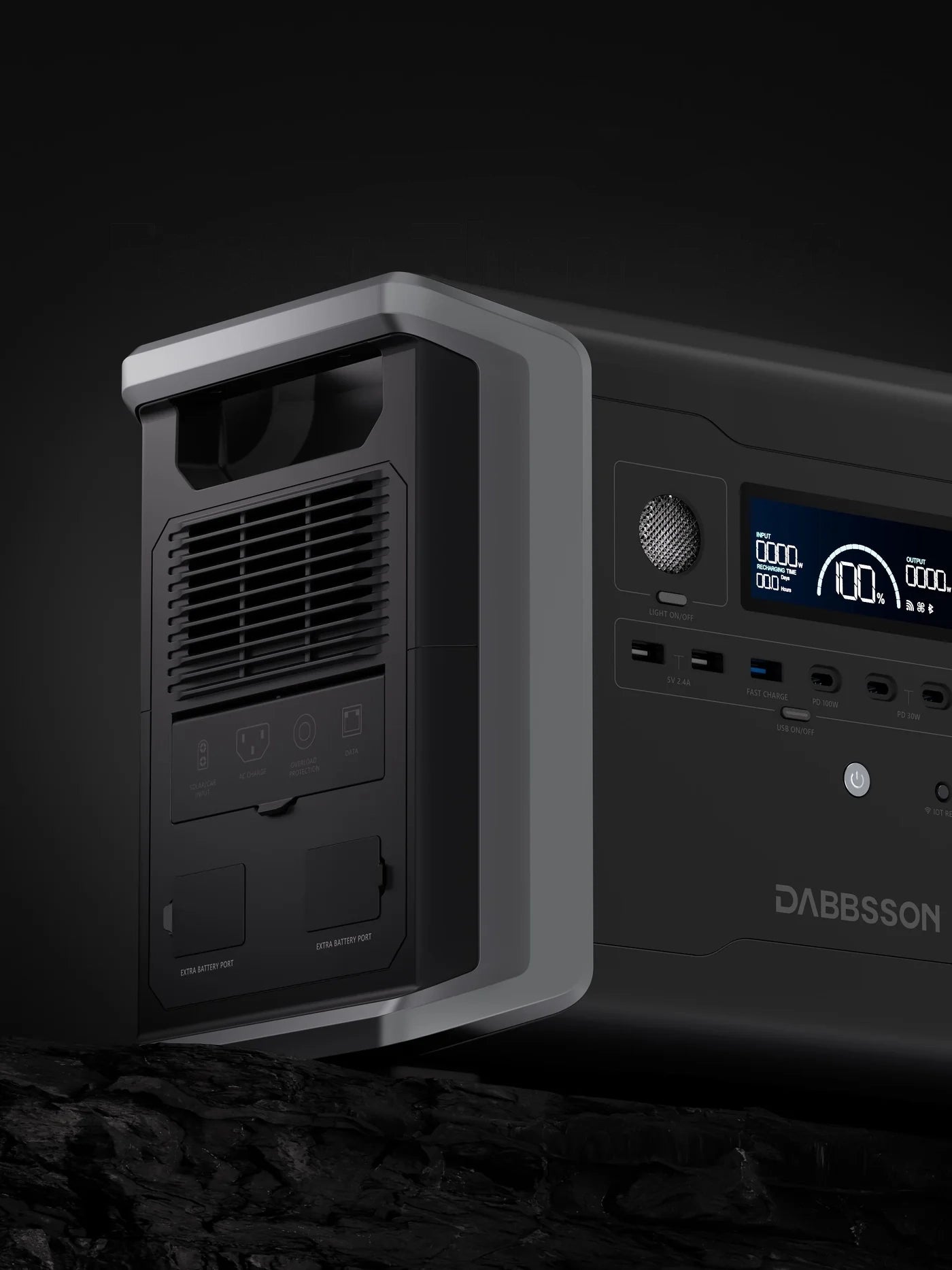 ポータブル 電源 ソーラー パネル、もっと速い充電スピード  三つの充電方法