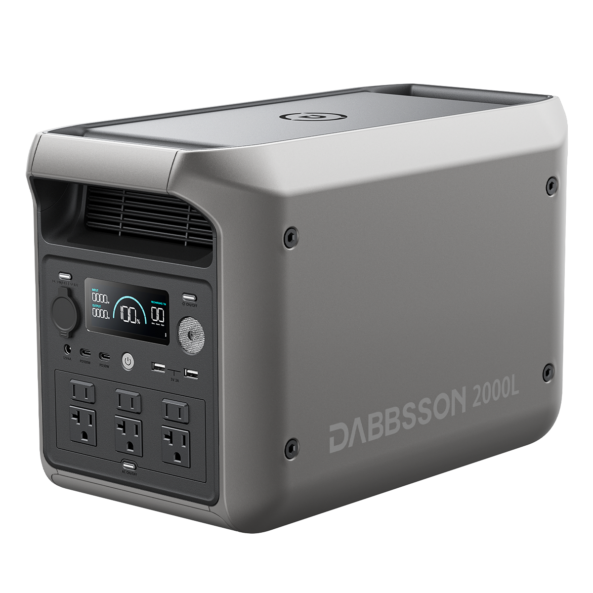 【新発売】Dabbsson 2000L ポータブル電源 | 2048Wh,2200W