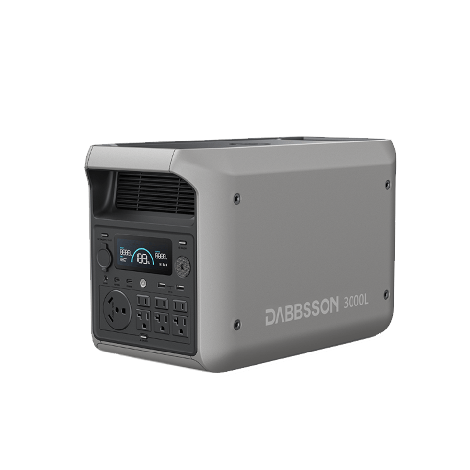 【新発売】Dabbsson 3000L 大容量ポータブル電源 | 3072Wh,3000W - Dabbsson JP