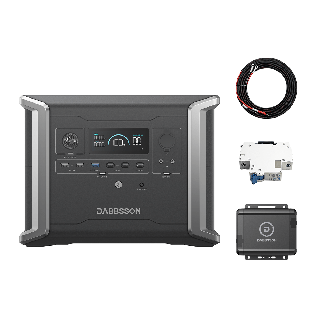 Dabbsson Charger S | 560W オルタネーターDC充電器 - Dabbsson JP