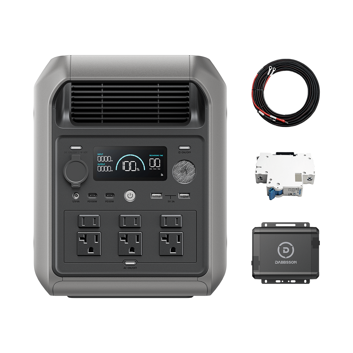 Dabbsson Charger S | 560W オルタネーターDC充電器 - Dabbsson JP