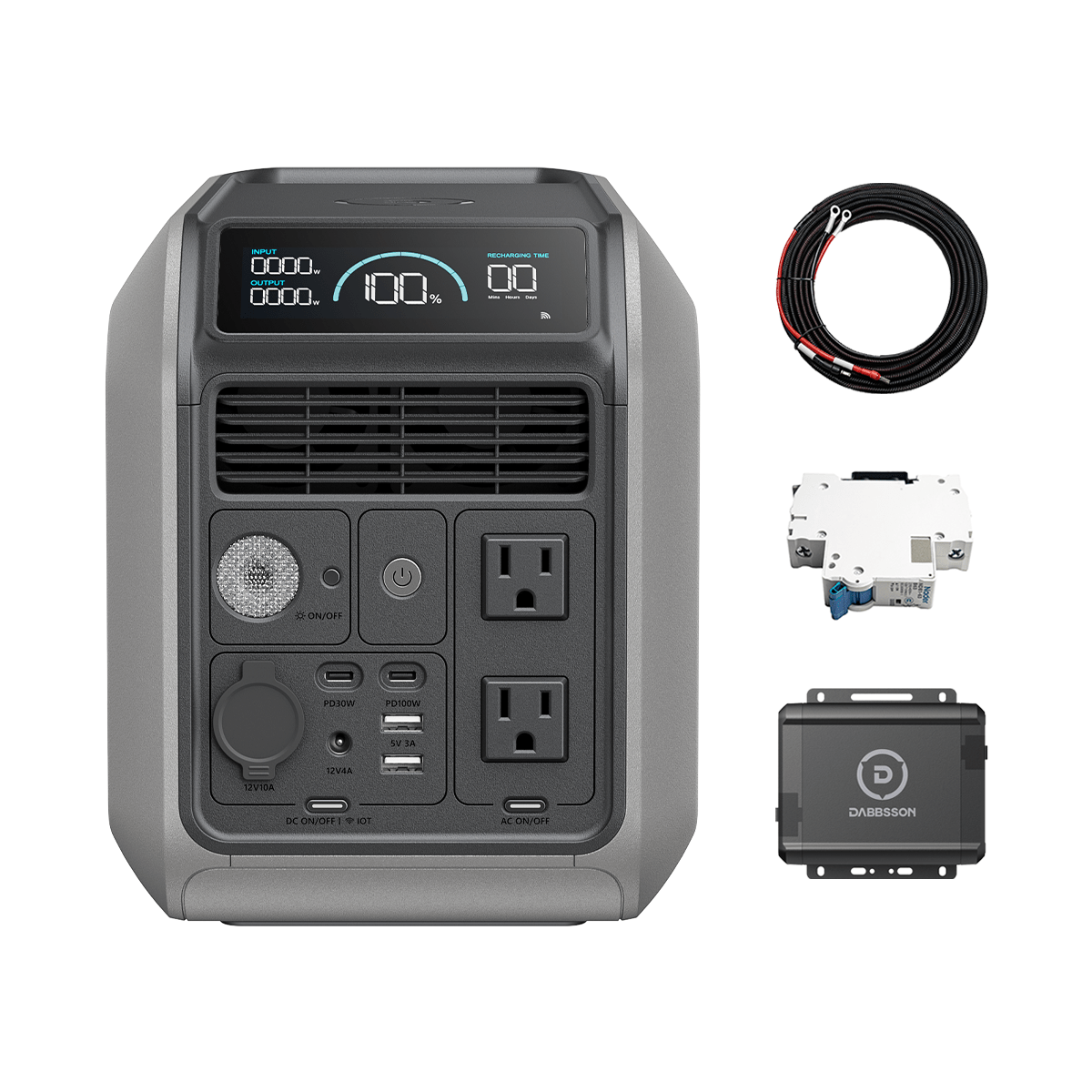 Dabbsson Charger S | 560W オルタネーターDC充電器 - Dabbsson JP