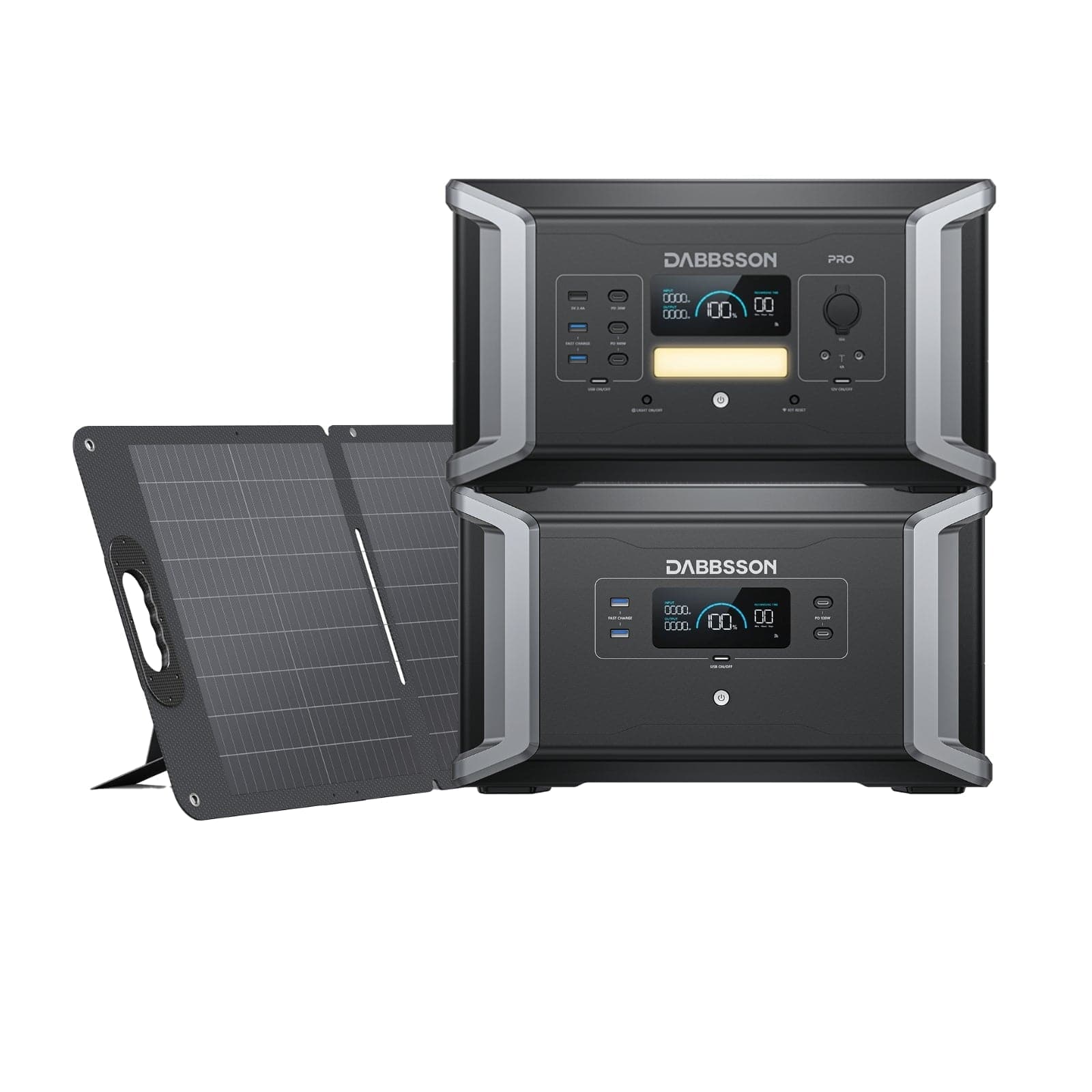 Dabbsson DBS1000Pro+2000B家庭用バックアップ電源 | 非常用電源 | 3072Wh | 2400W - Dabbsson JP