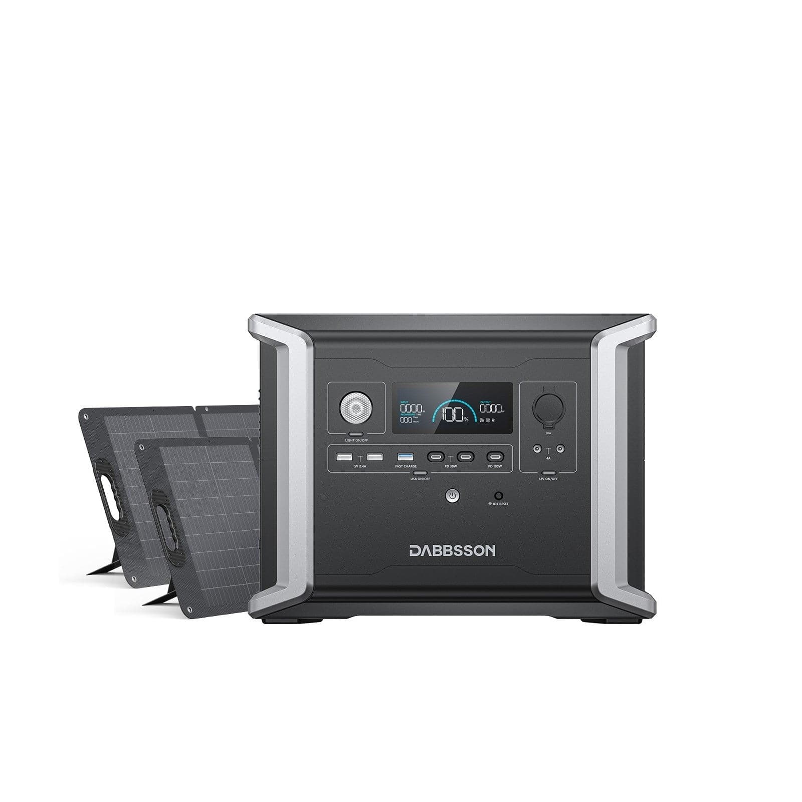 Dabbsson DBS1300 Solar Generator ポータブル電源 セット - 1330Wh | 1200W | 120W - Dabbsson JP