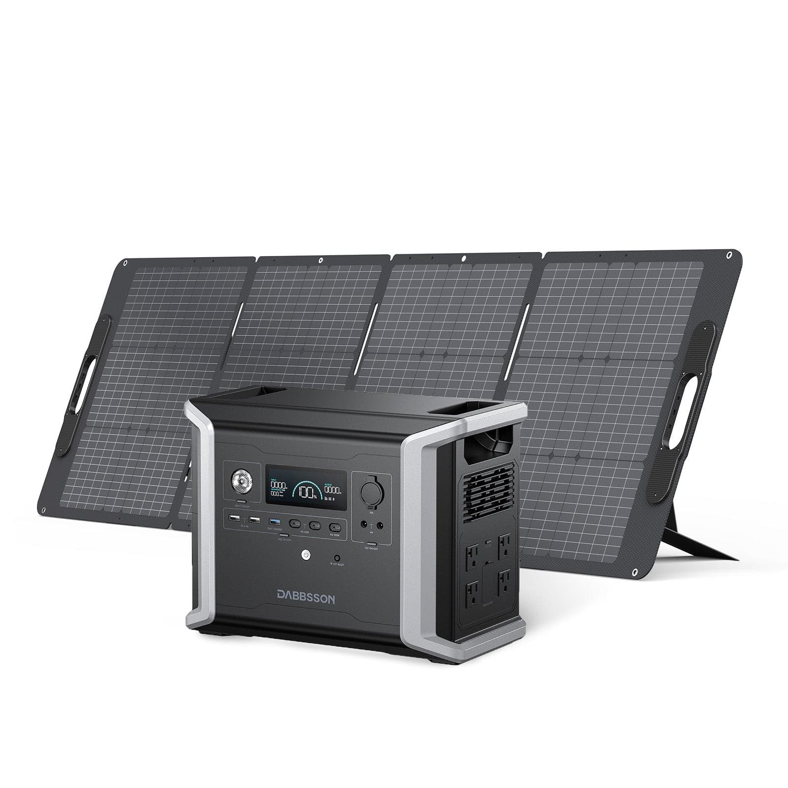 Dabbsson DBS1300 Solar Generator ポータブル電源 セット - 1330Wh | 1200W | 210W - Dabbsson JP