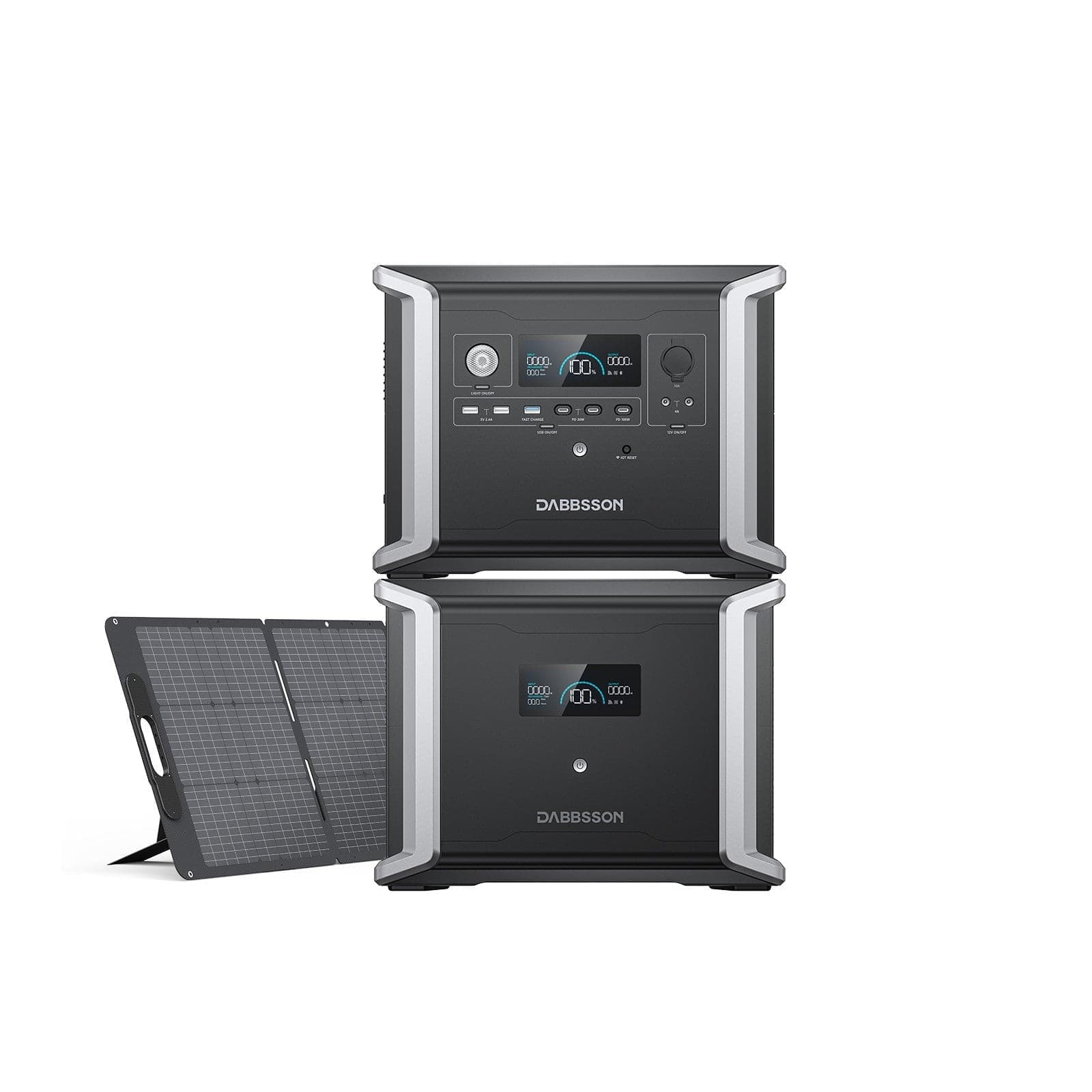 Dabbsson DBS1300 Solar Generator ポータブル電源 セット - 1330Wh | 1200W | 210W - Dabbsson JP
