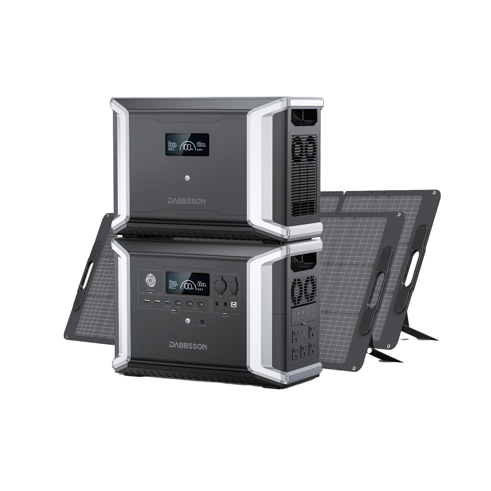 Dabbsson DBS2300 Plus + DBS3000B家庭用バックアップ電源 | 非常用電源 | 防災推奨品 | 5330Wh | 2200W - Dabbsson JP