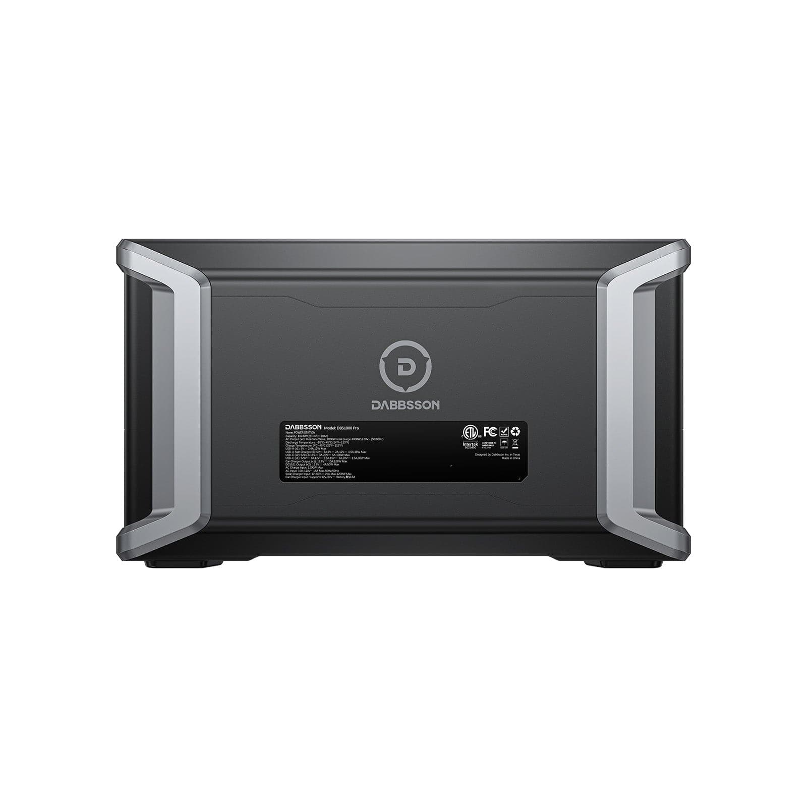 DBS2000B 容量拡張バッテリー DBS1000Pro 専用のエクストラバッテリー 2048Wh - Dabbsson JP