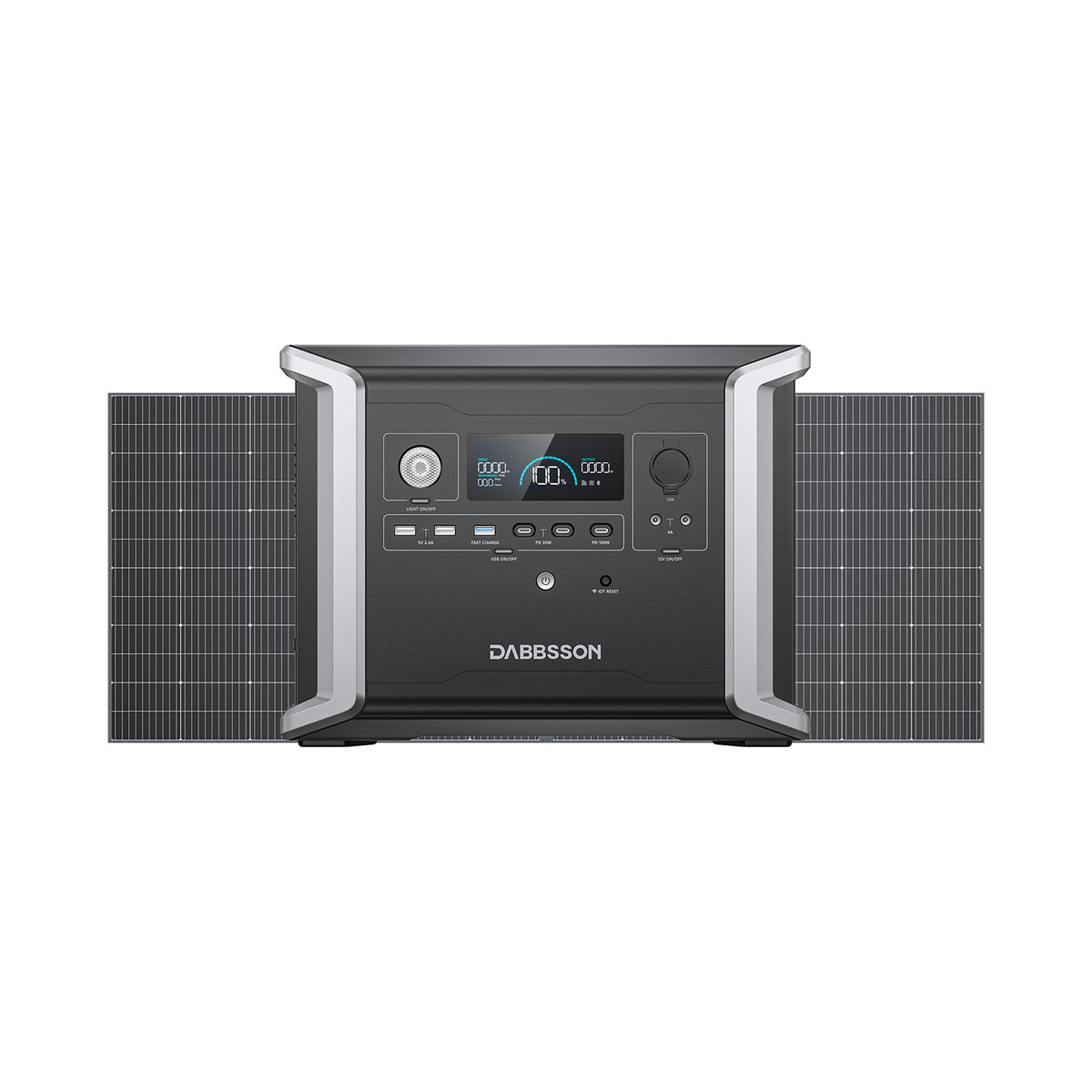 Dabbsson DBS1300 Solar Generator ポータブル電源 セット - 1300Wh | 1200W | 420W