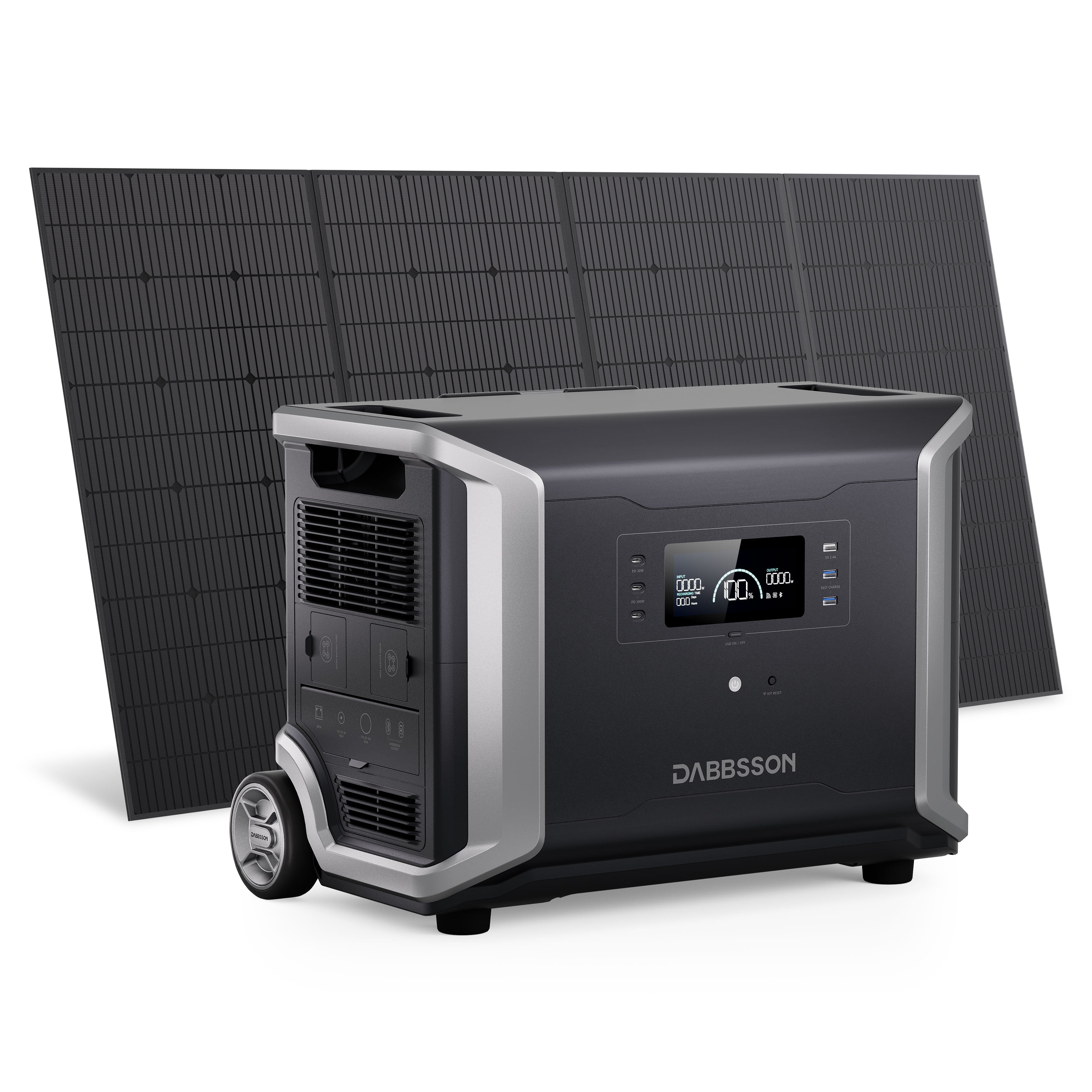Dabbsson DBS3500 Solar Generator ポータブル電源 セット-3430Wh | 3000W