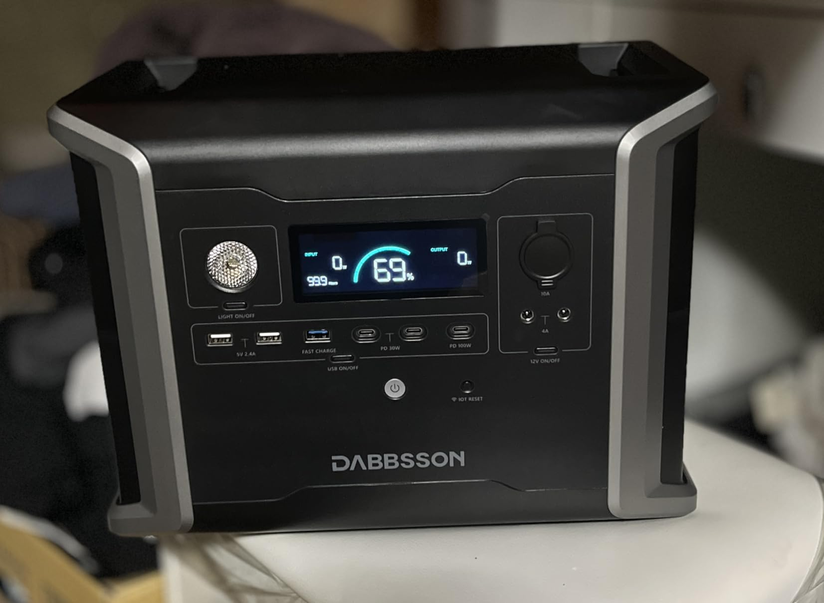 Dabbsson DBS1300ポータブル電源  |  1330Wh ,1200W