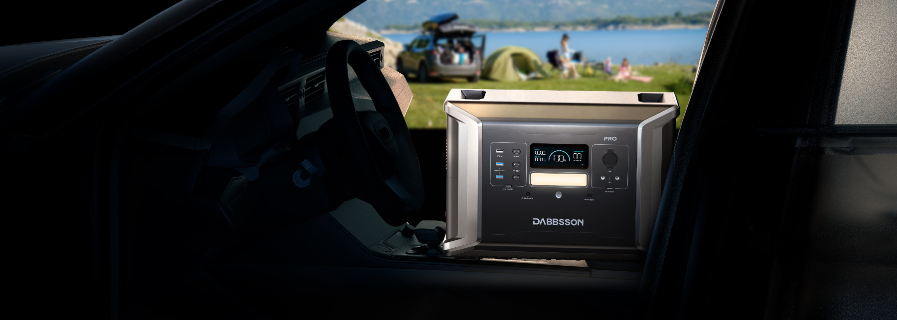 Dabbsson DBS1400 Proポータブル電源でアウトドアライフをもっと快適に！ポータブル電源やソーラーパネルのセットの購入をもっとお勧め、キャンプや非常時に必要な電力を確保しましょう！半固体リン酸鉄リチウムイオンバッテリーを採用、さらに安心安全！