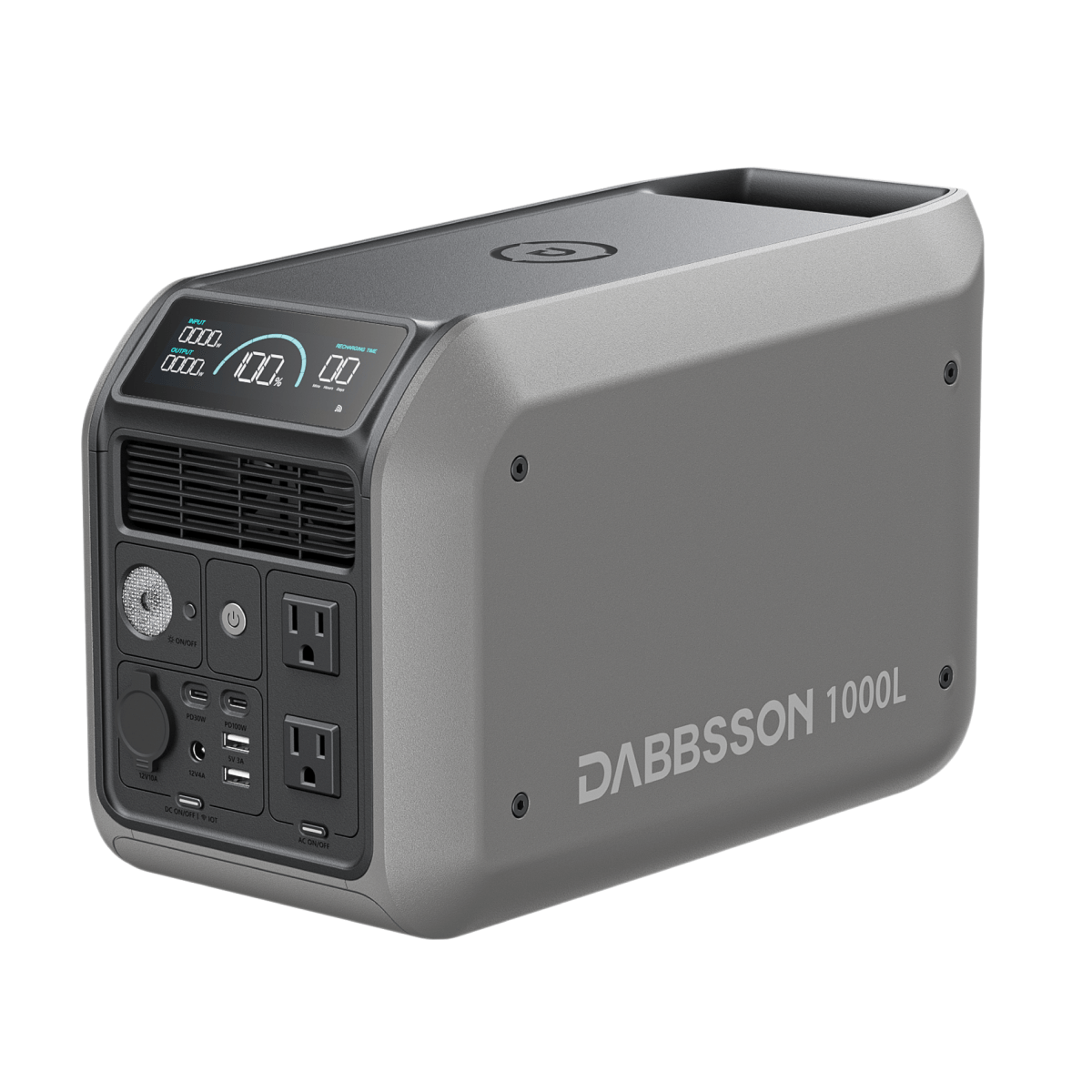 【先行予約販売】Dabbsson 1000L ポータブル電源 | 1008Wh,1200W - Dabbsson JP
