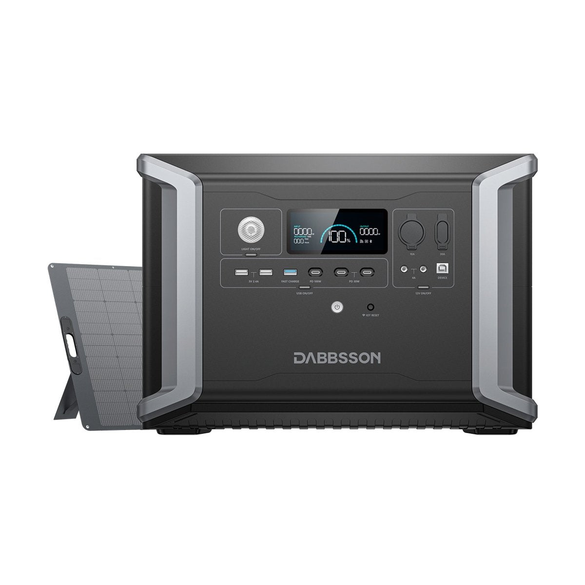 Dabbsson DBS2300 Plus＋420Wソーラーパネル |  2330Wh,2200W