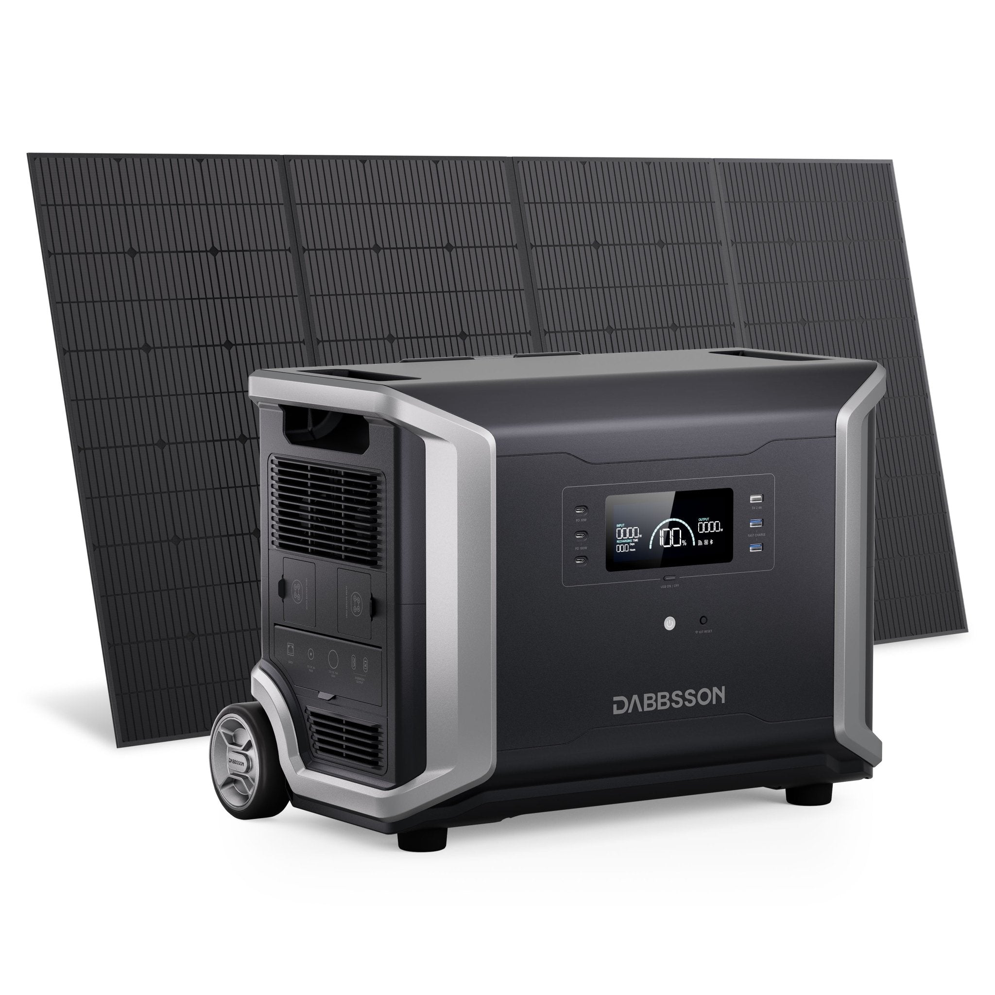 Dabbsson DBS3500 Solar Generator ポータブル電源 セット - 3430Wh | 3000W - Dabbsson JP