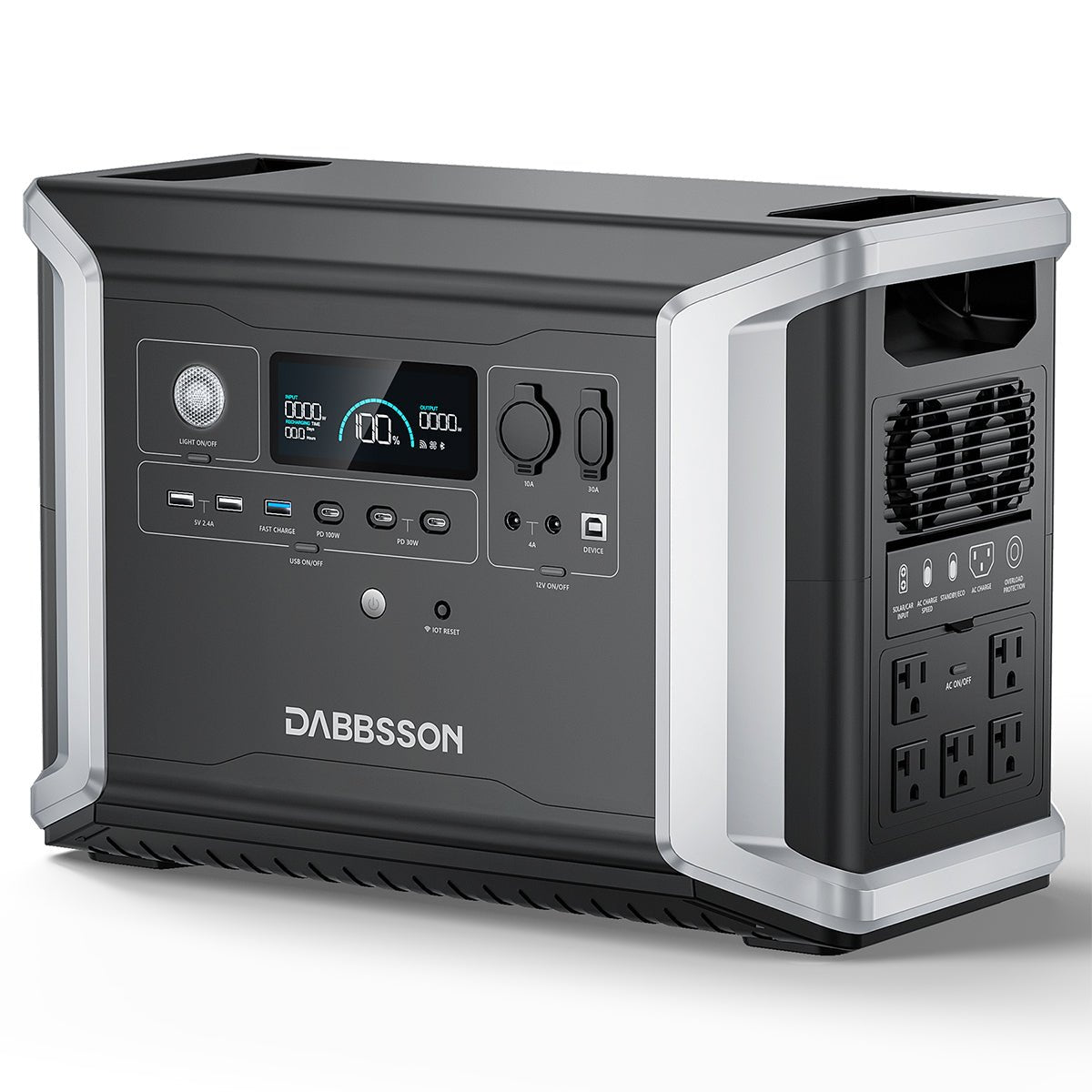 【認定整備済製品】DBS2300 ポータブル電源 2330Wh | 2200W - Dabbsson JP